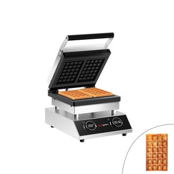 GGM Gastro | Wafelijzer - Enkel - Digitaal (met timer) - |, Verzenden, Nieuw in verpakking, Overige typen
