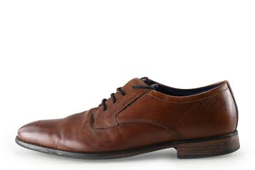 Bugatti Veterschoenen in maat 42 Cognac, Bugatti, Overige kleuren, Verzenden, Zo goed als nieuw