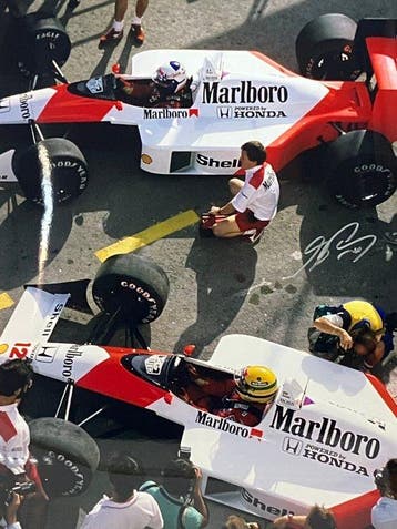 Mclaren - Alain Prost, Ayrton Senna - 1988 - Foto, Nieuw