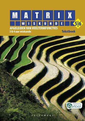 Matrix Wiskunde 5/6 Afgeleiden van veeltermfuncties 3 & 4, Boeken, Verzenden, Zo goed als nieuw