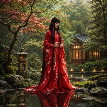 La Chibroneuse - Crimson Serenity - XL