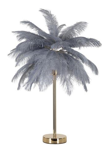 TAFELLAMP PALM GRIJS CM Ø 55X60, Huis en Inrichting, Ophalen of Verzenden, Nieuw