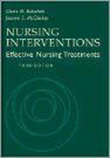 Nursing Interventions - Gloria M. 9780721677248, Verzenden, Gelezen, Gloria M.