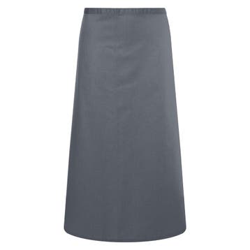 GGM Gastro | KARLOWSKY | Bistro schort Basic - Antraciet |, Verzenden, Nieuw, Overige kleuren, Schort