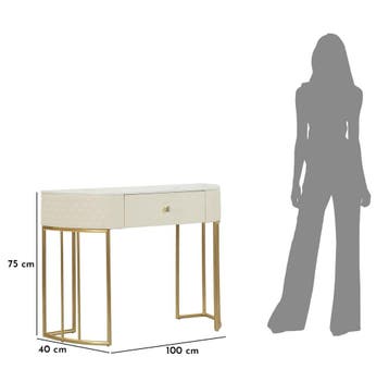 CONSOLE SHARON CM 100X40X75, Ophalen of Verzenden, Nieuw