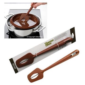 Silikomart Chocolade Spatel / Thermometer 32cm, Verzenden, Nieuw