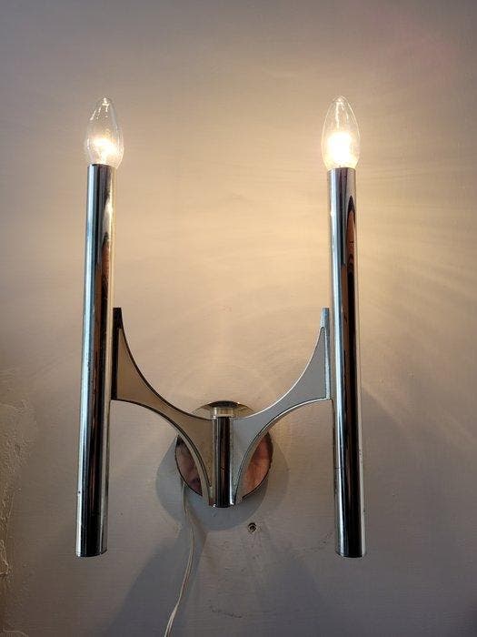 Sciolari Roma - Gaetano Sciolari - Wandlamp - Model 105 -, Antiek en Kunst, Antiek | Lampen