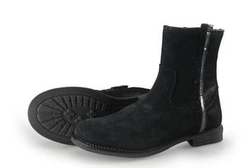Muyters Enkellaarzen Meisjes in maat 32 Zwart, Verzenden, Jongen of Meisje, Schoenen, Zo goed als nieuw
