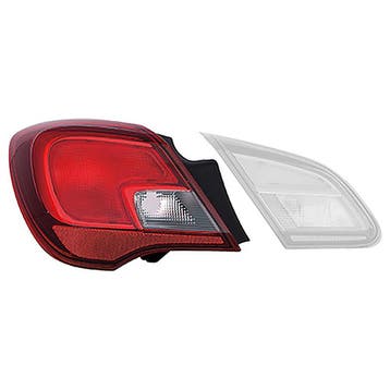 Opel Corsa E 2014-2019 Achterlichtglas Buiten Links 3D, Verzenden, Nieuw