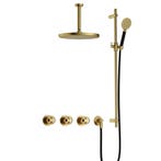 Hotbath Cobber - CW7067 - Inbouw Regendoucheset - Geborsteld, Doe-het-zelf en Verbouw, Ophalen of Verzenden, Nieuw