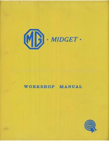 1964 - 1974 MG MIDGET | AUSTIN HEALEY SPRITE