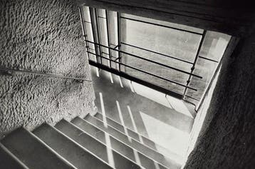 Jacqueline Salmon - Couvent Le Corbusier - Escalier Ouest -, Antiek en Kunst