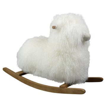hobbeldier schaap krulhaar wit 75cm (ovis aries), Verzenden, Nieuw