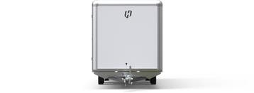 Henra gesloten plateauwagen XL 3500 kg tridem 633x222 hoogte, Ophalen, Nieuw