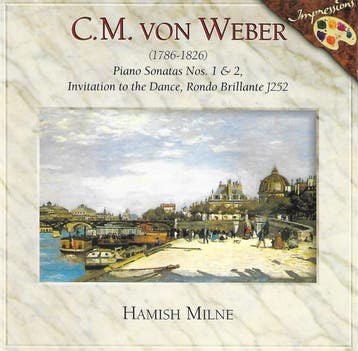 cd - C.M. von Weber - Hamish Milne â Piano Sonates 1&am., Verzenden, Zo goed als nieuw