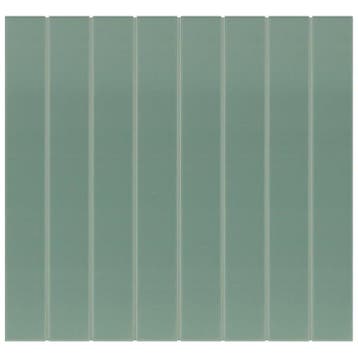 Wandtegel Cifre HOPP Langwerpig Handvorm Lichtgroen Mat 5x40, 40 tot 60 cm, Nieuw, 10 m² of meer, Wandtegels