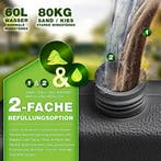 Tillvex® Parasoltegel - Parasolvoet  - Vulbaar tot 80 kg  -, Verzenden, Zo goed als nieuw