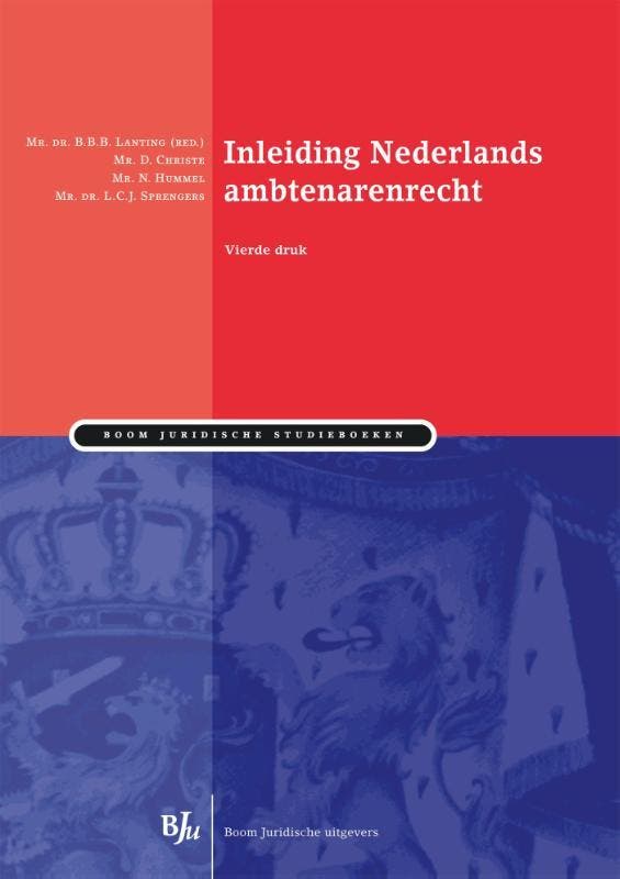 Inleiding Nederlands ambtenarenrecht / Boom Juridische, Boeken, Wetenschap, Zo goed als nieuw, Verzenden