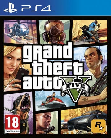 Grand Theft Auto 5 (GTA V) (PlayStation 4), Verzenden, Gebruikt, Vanaf 12 jaar
