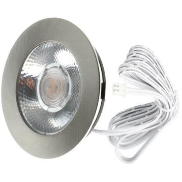 EcoDim - LED Spot Keukenverlichting - ED-10045 - 3W - Warm, Metaal of Aluminium, Nieuw, Ophalen of Verzenden, Led