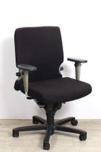 Haworth Comforto 77 bureaustoel, tempur zitting, zwart, Overige plaatsen, Ophalen of Verzenden, Gebruikt, Stoel