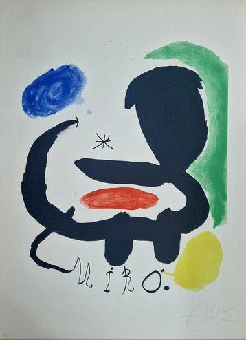 Joan Miro (1893-1983) - Sala Pelaires. 1970