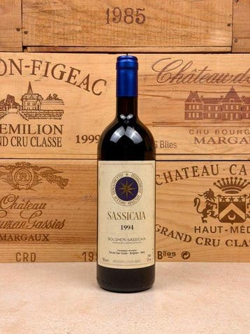 1994 Tenuta San Guido, Sassicaia - Bolgheri - 1 Fles (0,75, Nieuw