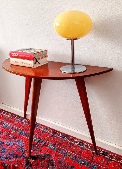 Bijzettafel - Teak, Antiek en Kunst, Kunst | Designobjecten