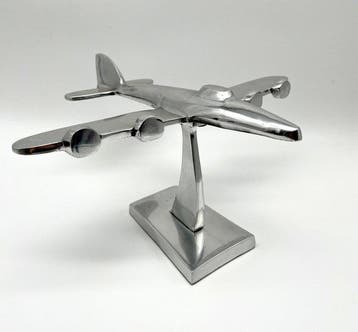 Beeldje - Plane - Aluminium