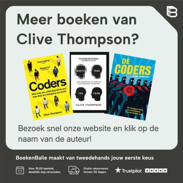 We worden steeds slimmer - Clive Thompson 9789491845147, Verzenden, Gelezen, Clive Thompson