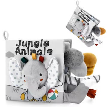 Soft boek Jungle Animals Olifant, Verzenden, Nieuw, Overige typen