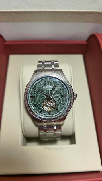 Geovani - Verona open heart automatic Swiss watch - Zonder, Nieuw