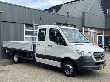Zakelijke Lease |  Mercedes-Benz Sprinter 514 CDI DC, Automaat, Gebruikt, Wit, Diesel