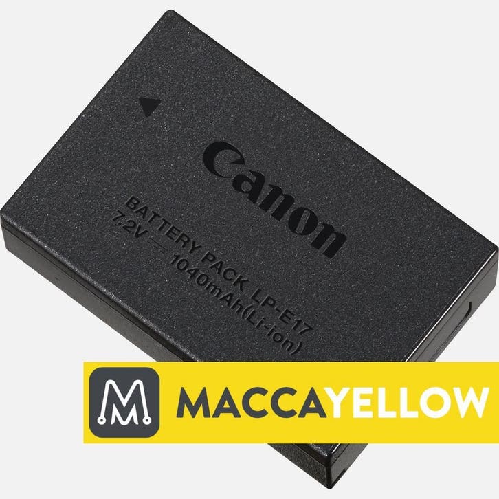 Canon accus bij MACCA yellow, Audio, Tv en Foto, Fotografie | Accu's en Batterijen, Zo goed als nieuw, Ophalen of Verzenden