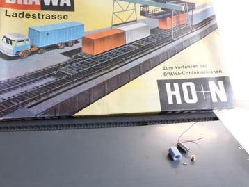 micromotor NB008G ombouwset voor Brawa Ladestrasse H0 + N, Hobby en Vrije tijd, Modeltreinen | N-Spoor, Overige merken, Gelijkstroom