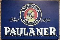Reclamebord: Paulaner, Verzenden, Nieuw
