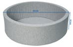 Kinderdagverblijf Ballenbad | 90cm | Sweatstof | OP=OP, Ophalen of Verzenden, Nieuw, Overige typen, Aanbouwonderdeel