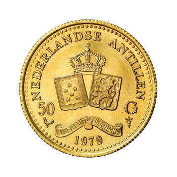 Gouden munt 50 Gulden Nederlandse Antillen (1979), Verzenden