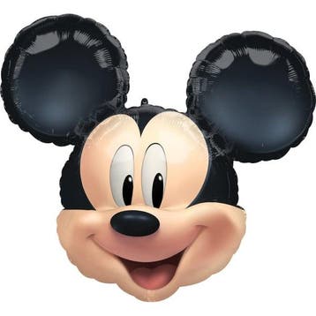 Folieballon Mickey Mouse - 63 cm, Ophalen of Verzenden, Nieuw