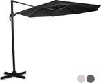 2dekans | VONROC Premium Zweefparasol Bardolino Ø300cm –, Ophalen of Verzenden, Zo goed als nieuw