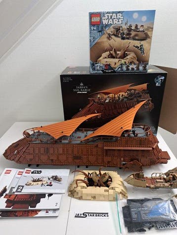 Lego Set - Star Wars - 75397 / 75396 Jabbas Sailbarge &, Nieuw