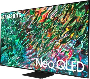 Samsung QE55QN90B - 55 inch 4K UHD 100Hz smart Neo QLED TV, Ophalen, QLED, Zo goed als nieuw, 100 Hz