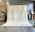 Groot wit Marokkaans Berber Mrirt wol tapijt - Vloerkleed -, Nieuw