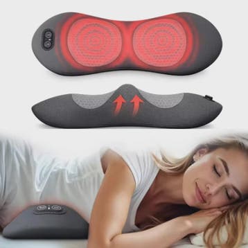 3-in-1 Rugmassager met Warmte & Vibratie voor Rugpijn Verlic, Verzenden, Nieuw