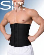 Waist Trainer men – Latex Korset Buikband voor Mannen -