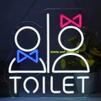Toilet NEON sign bord led lichtbord verlichting lamp reclame, Verzenden, Nieuw