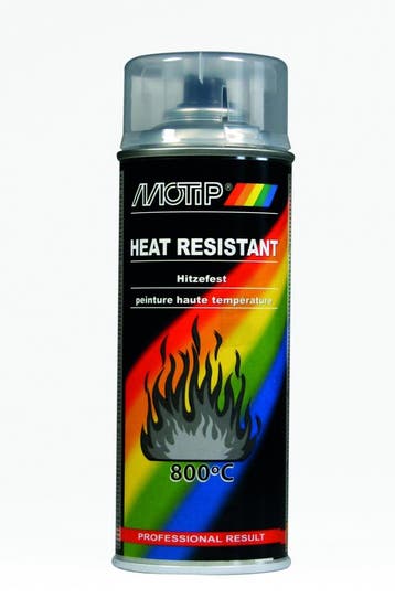 Motip hittebestendige blanke lak 400 ml, blank, spuitbus, Verzenden, Nieuw