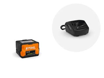 Stihl Starterset, met accu AK 20 en lader AL 101, Ophalen of Verzenden, Wiellader of Shovel