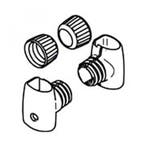 Thule G2 Elite Oval T-stuk links en rechts 1500602631, Ophalen of Verzenden, Nieuw