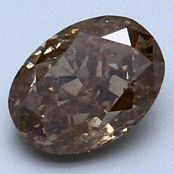Zonder minimumprijs - 1 pcs Diamant (Natuurlijk gekleurd) -, Nieuw